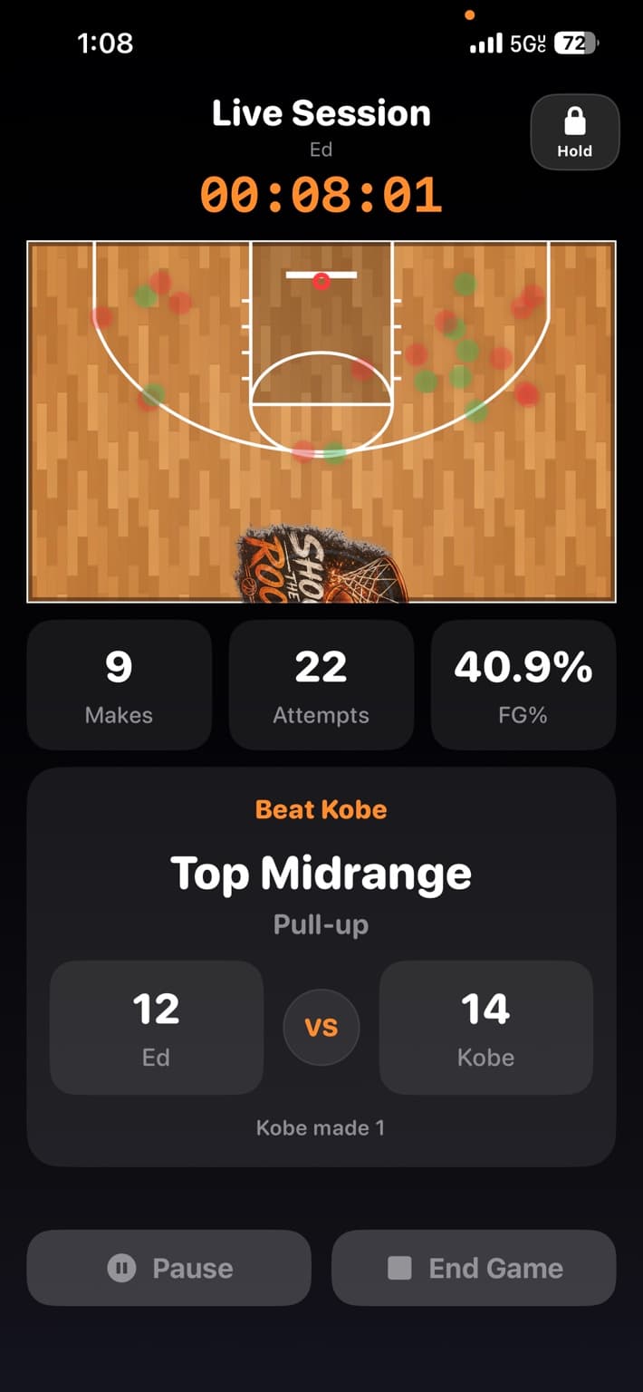 ShootTheRock live Beat a Legend session